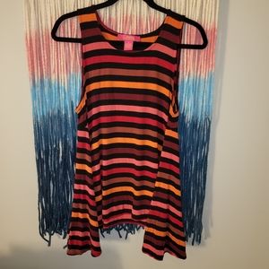 Catherine Malandrino swing tunic top